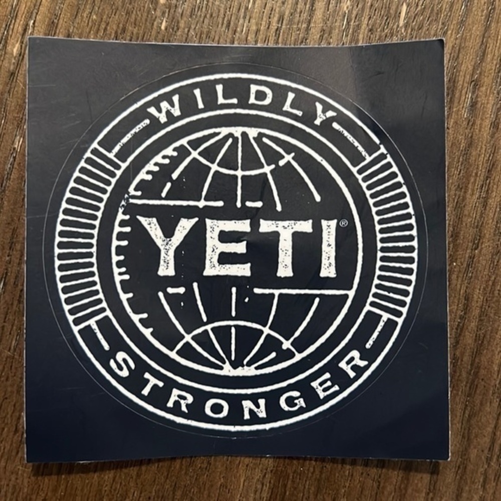 BRAND NEW YETI STICKER